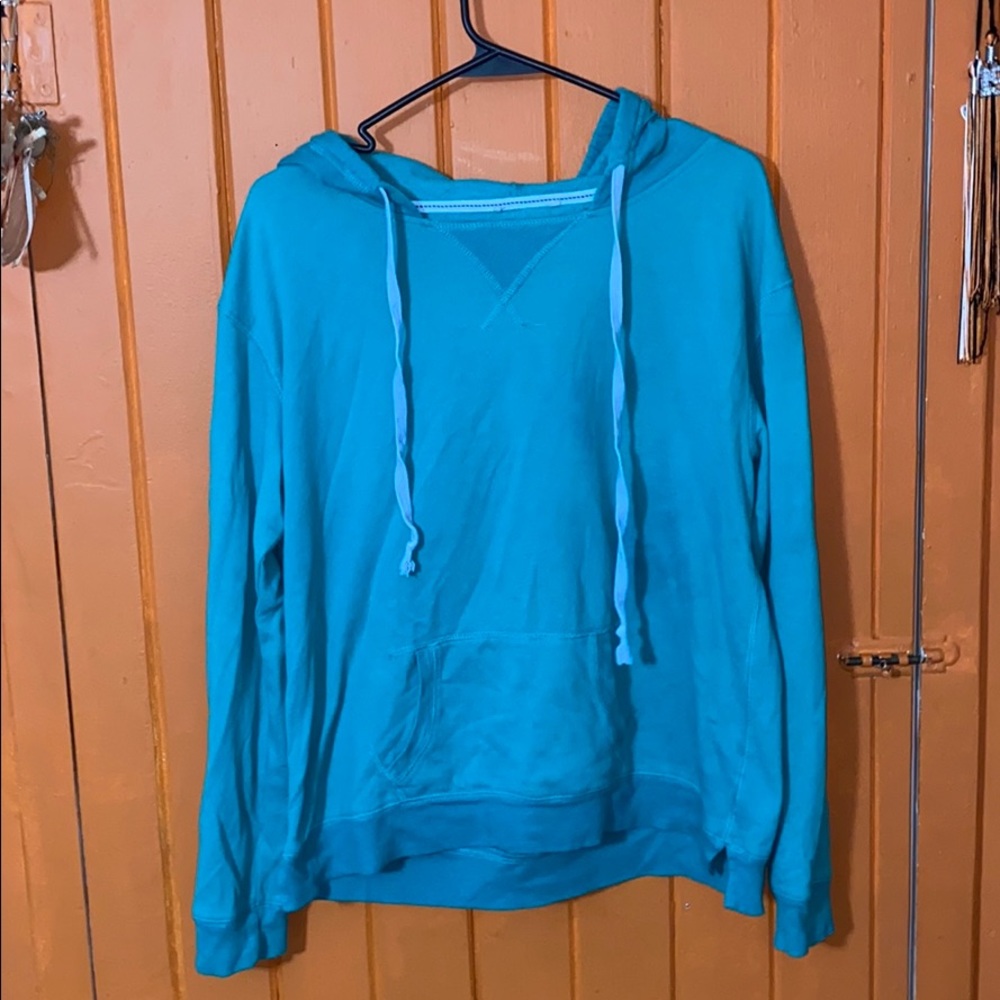 Teal hoodie